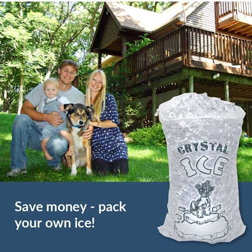 Pinnacle Mercantile Plastic Ice Bags 10 Lb. - Image 8