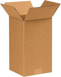 BOX USA 7x7x12 Tall Corrugated Boxes, Tall, 7L x 7W x 12H, Pack of 25 | Shipping, Packaging, Moving, Storage Box for Home or Business, Strong Wholesale Bulk Boxes by BOXUSA