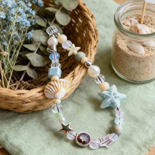 Beaded Camera Wrist Strap Cute Digital Camera Charm Lanyard Phone Charms Strap Beaded Camera Chain for Phone - Image 4