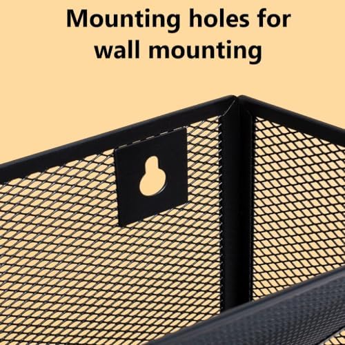 Kuntine.B Wall File Organizer Office Hanging Magazine Holder Wall File Organizer for Office Home - Image 4