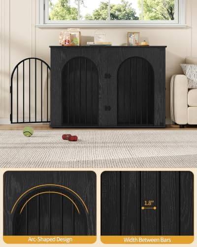 Hzuaneri 46.5'' Dog Crate Furniture,Dog Kennel Indoor for Medium/Large Dogs - Image 7