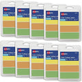 Avery Removable Color-Coding Stickers, 72 Per Pack, 10 Packs Assorted Colors, 720 Total (06722) by Avery
