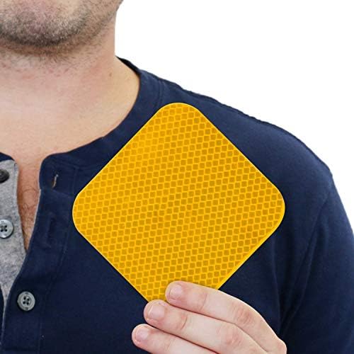 SmartSign "Traffic Safety Delineator " Sign | 4" x 4" 3M Diamond Grade Reflective Aluminum - Image 3