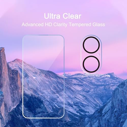 Ailun Screen Protector + Camera Lens Protector for iPhone 17, 3+3Pack - Image 3