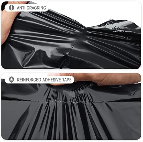 Fuxury Large Poly Mailers 24x24" 1200Pcs,Shipping Bags for Clothes,Black - Image 4