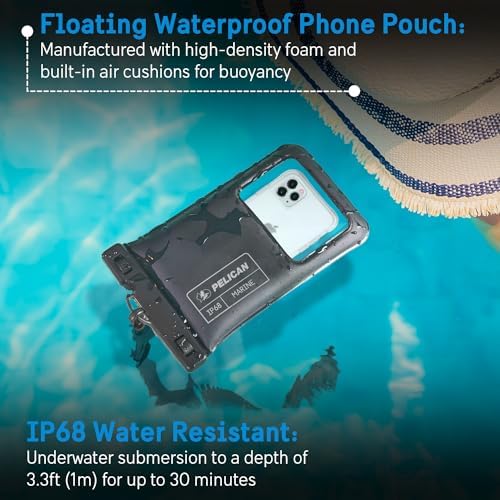 Pelican Marine Waterproof Phone Pouch (XL) - Stealth Black - Image 2
