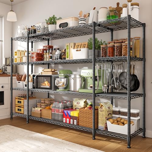 REIBII 78.4''W Storage Shelves, 1500LBS Heavy Duty&Space Saving for Garage - Image 6
