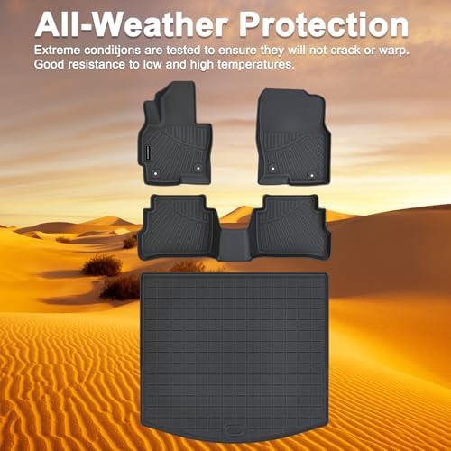 TPE Floor Mats for Mazda CX5 2013-2016 All Weather Car Floor Liners Fit Mazda CX5 2013-2016 Accessories Black - Image 6