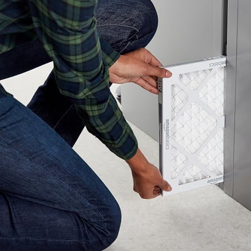 Amazon Basics 12x12x1 Air Filter 6-Pack, MERV 8 AC Furnace, Dust, Pet & Allergen Control , Electrostatic (Actual Size: 11.75" x 11.75" x 0.75") - Image 5
