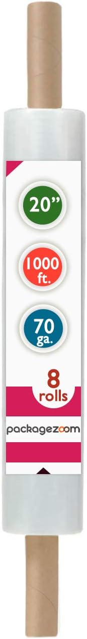 PackageZoom 20 inch x 1000 Feet Stretch Wrap by packagezoom