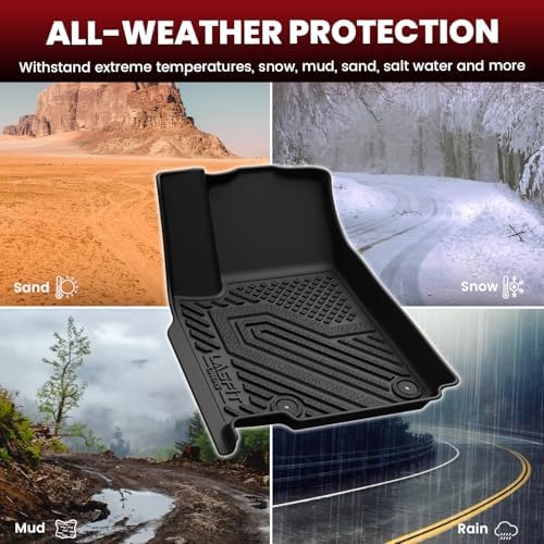 LASFIT Floor Mats for Jeep Grand Cherokee L 2021-2025 2026 7 Passengers - Image 5