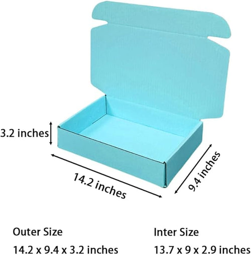 20 Pcs 14.2 x 9.4 x 3.2 inches Shipping Boxes - Image 2