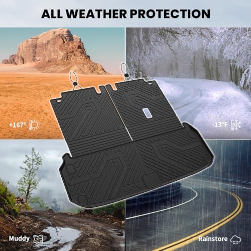 LASFIT Cargo Mats for Nissan Pathfinder 2013-2020/QX60 2014-2021/JX35 2013 - Image 6