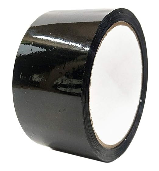 ABC Carton Sealing Tape 1.89 Inches Wide x 999.56 yd Length. 6 Rolls of Black - Image 4