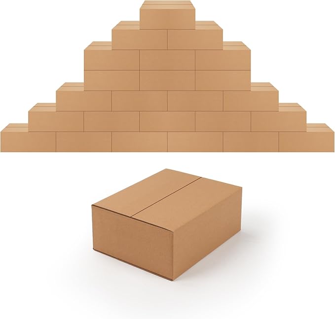EdenseeLake 8x6x3 inches Shipping Boxes Small Cardboard Boxes by Edenseelake