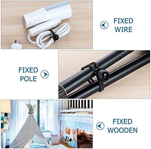Ball Bungee Cords 4 Inch,100 PCS White Tarp Bungee Balls Heavy Duty Canopy Tarp Tie Cords for Camping, Shelter - Image 2