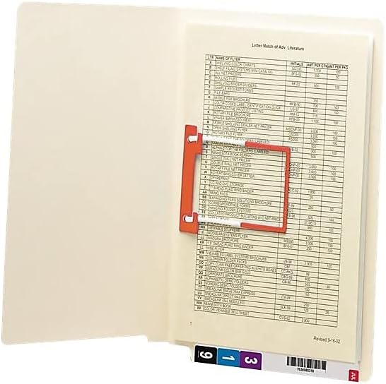 Smead End Tab Fastener File Folder, Shelf-Master® Reinforced Straight-Cut Tab - Image 5