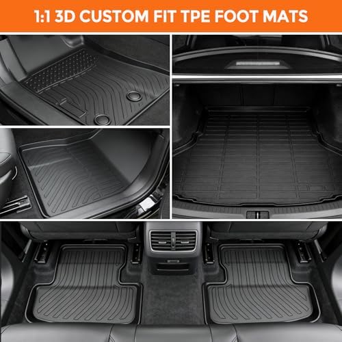 Floor Mats for Ford Mustang 2015-2025 - Image 2