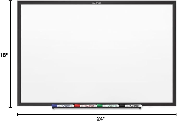 Quartet Magnetic Dry Erase White Board, Nano-Clean Surface Resists Ink Stains - Image 10
