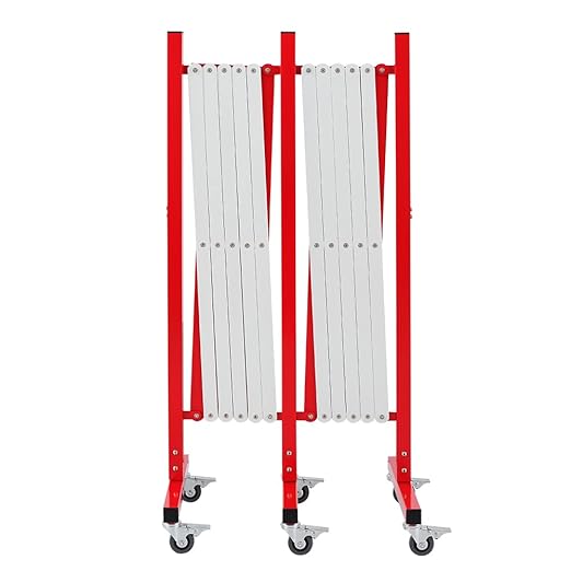 GYMTIME Industrial Expandable Metal Barricade, 16 Feet, Easily Assembled Safety - Image 7