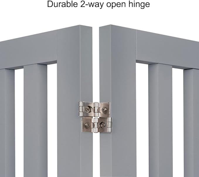 unipaws 36”H Free Standing Pet Gate - Image 7