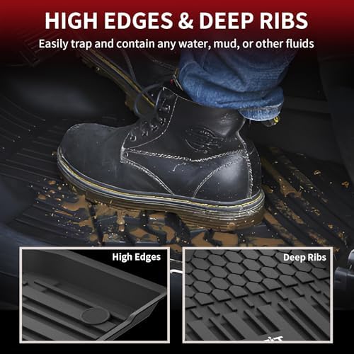 LASFIT Floor Mats for Toyota Sienna 8 Seats 2021-2026 LE/XLE - Image 4