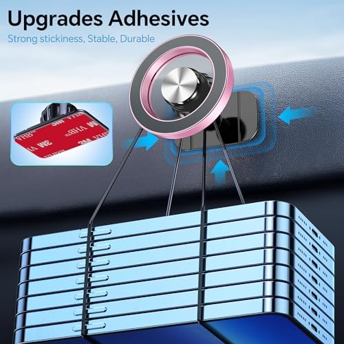 Kaistyle for Magsafe Car Mount【Strong Magnet】Magnetic Phone Holder for Car Phone Holder Mount Dash Mounted Holders Cell Phone Holders for Your Car Accessories for Women Men for iPhone 18 Pro Max 17 16 - Image 5