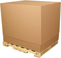Aviditi TELEBTM Telescoping Single-Wall Corrugated Inner Box, 47-1/4" Length x 39-1/2" Width x 25" Height, Kraft (Bundle of 5) by Aviditi