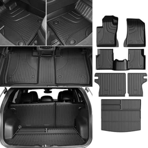 Floor Mats Set Fit for Jeep Compass 2017-2025 2026 Car Interior Accessories by AOMSAZTO