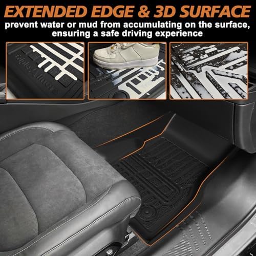 TripleAliners Floor Mats for 2024 2025 2026 Dodge Charger EV Accessories - Image 6