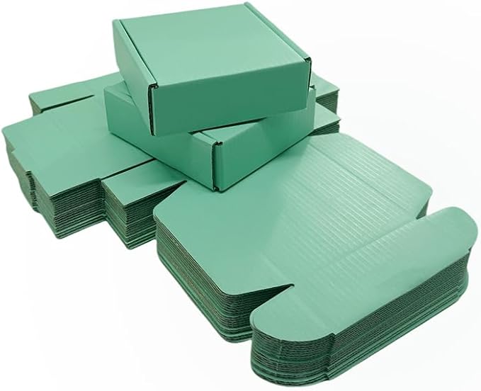 50 Pcs 6.3 x 6 x 1.6 inches Shipping Boxes - Image 4