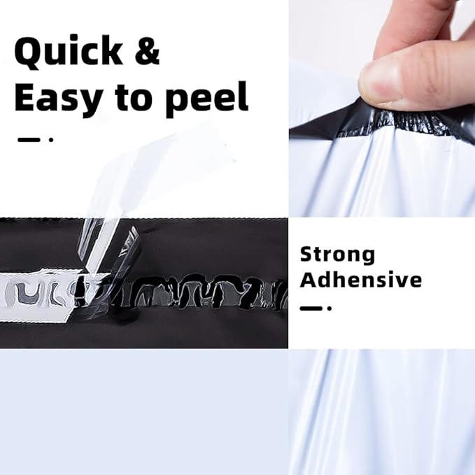 POLYSELLS 50 pcs 24x24 Inches White Poly Mailers Shipping Envelopes, Strong - Image 4