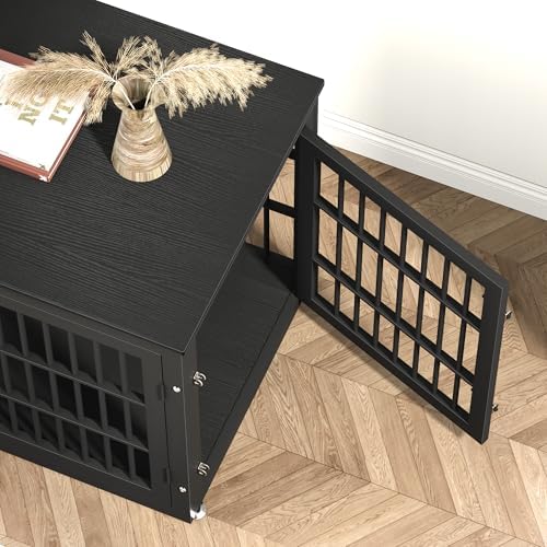 rehomerance 38" Heavy Duty Dog Crate Furniture for Large and Medium Dogs - Image 7