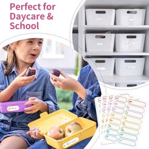 480 Pcs Waterproof Labels for Kids Stuff Daycare Name Bottle Essentials - Image 7