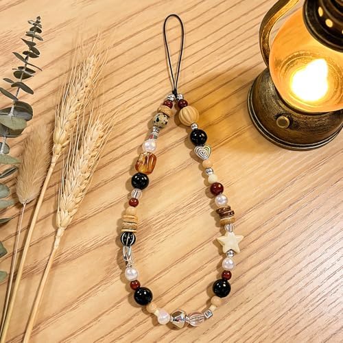 Beaded Camera Wrist Strap Cute Digital Camera Charm Lanyard Phone Charms Strap Beaded Camera Chain for Phone - Image 7