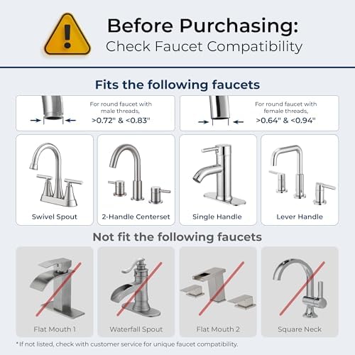 Waterdrop FC-02 Faucet Water Filter for Skin Care, Bathroom Sink Filter - Image 4