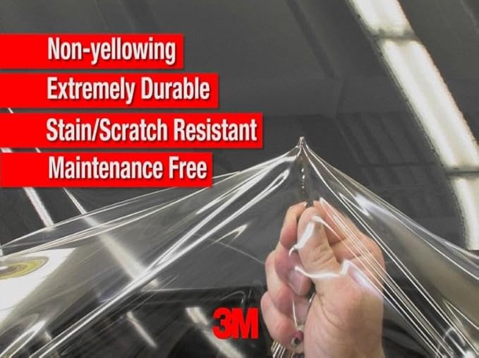 3M Paint Protection Film | Matte 200 Series PPF | 48in x 15ft | w/Free - Image 3