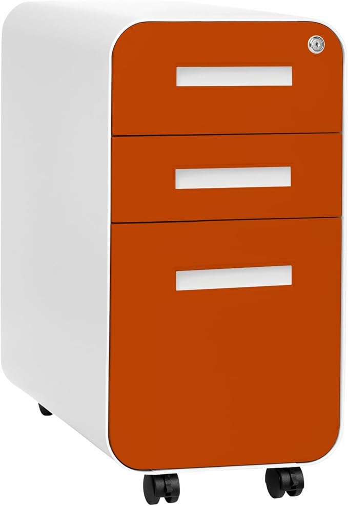 Laura Davidson Furniture Stockpile Slim 3-Drawer Mobile File Cabinet by LauraDavidsonFurniture