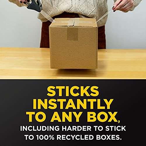 Scotch Box Lock Packaging Tape, 1 Roll with Dispenser, 1.88 in x 800 in, Extreme Grip, Sticks Instantly to Any Box (195) (Pack of 2) - Image 7