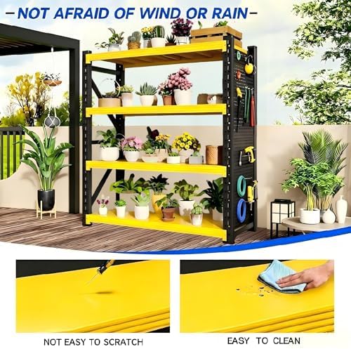 3000LBS Heavy Duty Garage Shelving Unit, Metal Utility Shelf - Image 4