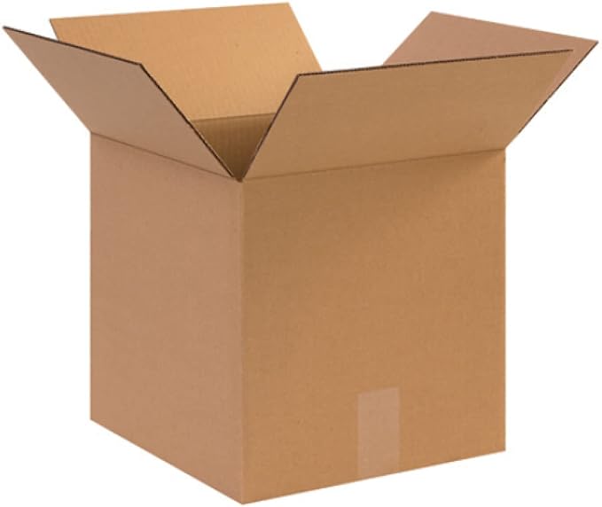 Secure Seal - 12x12x12 Pack of 25 Corrugated Cardboard Packing Shipping Mailing by Secure+Seal