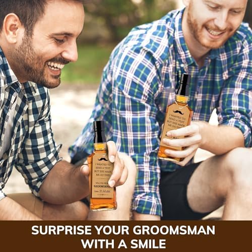 STOFINITY Groomsmen Proposal Shot Tags, 8 Groomsman and 2 Best Man Cards - Image 4