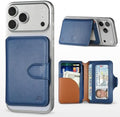 for MagSafe Wallet, Magnetic Phone Wallet RFID Blocking Strong Magnet by MEFON