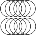 Nitrile Rubber O-Rings 143.1mm OD 136mm ID 3.55mm Width, Metric Sealing Gasket for Plumbing, Gas, Automotive and Faucet Repair, Pack of 10 by HUANLING