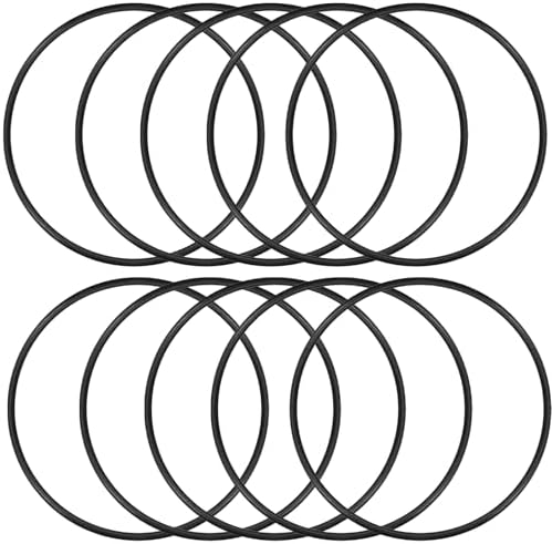 Nitrile Rubber O-Rings 170mm OD 162mm ID 4mm Width, Metric Sealing Gasket for Plumbing, Gas, Automotive and Faucet Repair, Pack of 10 by HUANLING