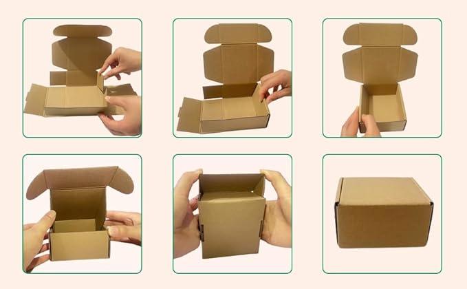 4x4x2 Inch Small Shipping Boxes Pack of 100 - Image 6