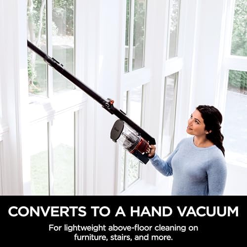 Shark Cordless Vertex Pro Lightweight Cordless Stick Vacuum, Red, IZ662H - Image 4
