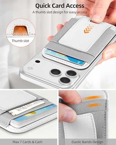 for Magsafe Wallet, 7 Card Holder, RFID Blocking, Strongest Magnetic Wallet - Image 4