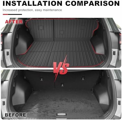 Cargo Liner for Toyota Corolla Cross FWD 2022-2026 with Seat Back Mats - Image 6