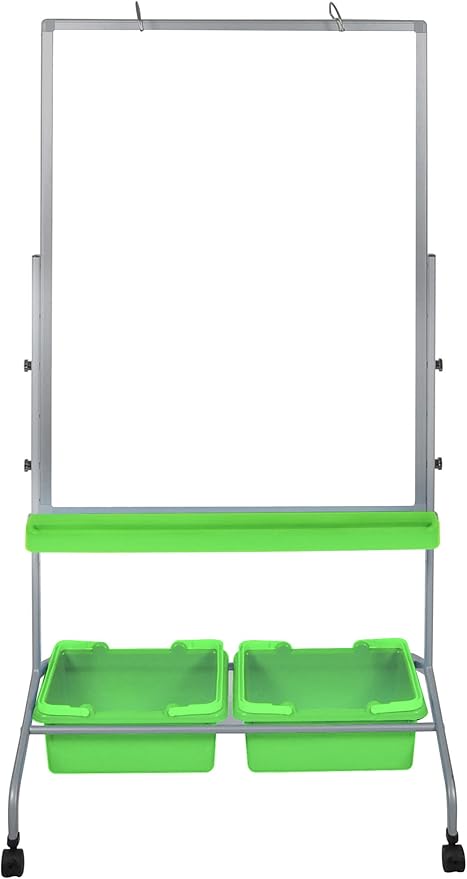 Stand Up Desk Store Mobile Whiteboard and Flipchart Easel - Image 2